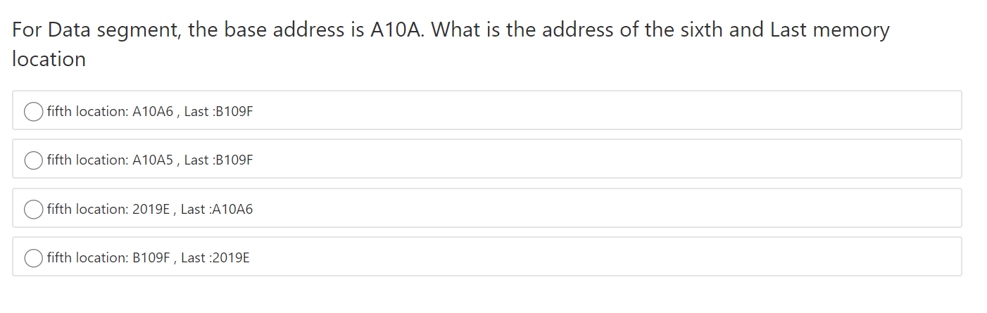 Solved please choose the correct answer.Please solve faster | Chegg.com