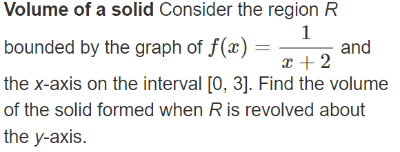 Solved Sine football Find the volume of the solid generated | Chegg.com