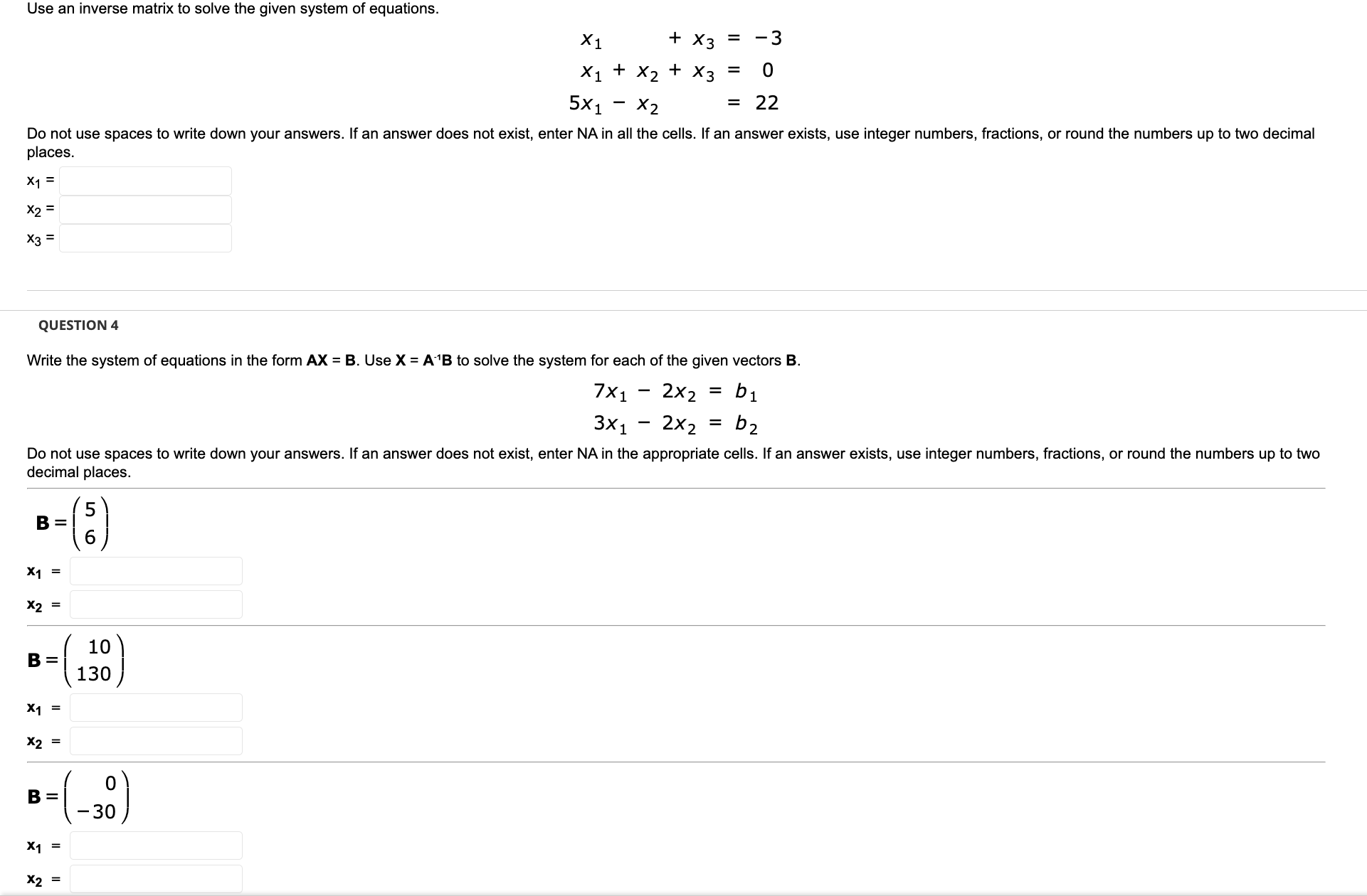 solved-use-an-inverse-matrix-to-solve-the-given-system-of-chegg