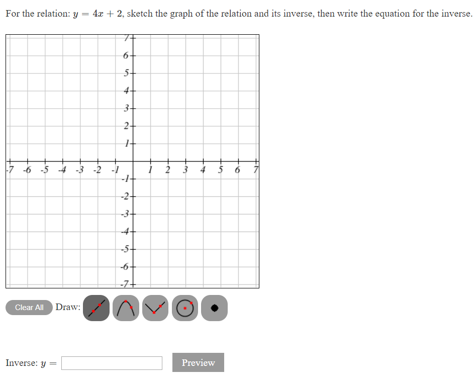 Solved For The Relation Y 4x 2 Sketch The Graph Of