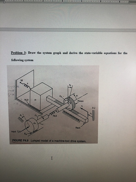 Solved Problem 3: Draw the system graph and derive the | Chegg.com