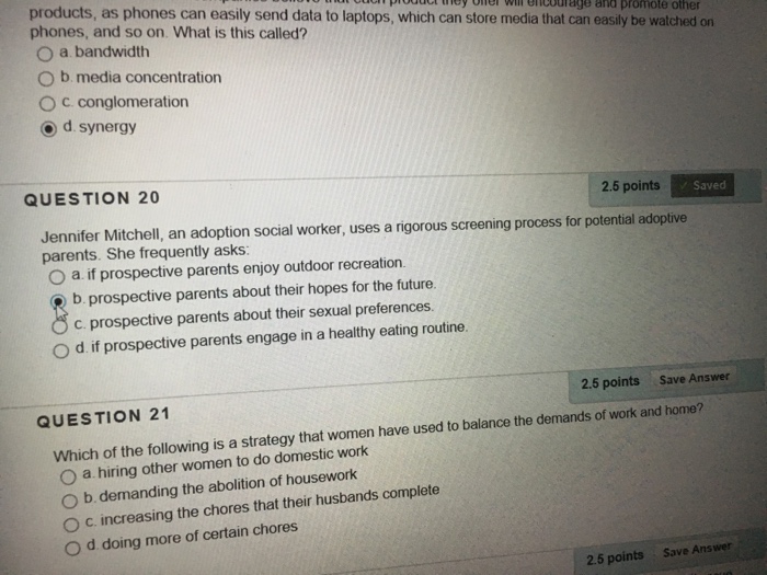 Solved products, as phones can easily send data to laptops, | Chegg.com