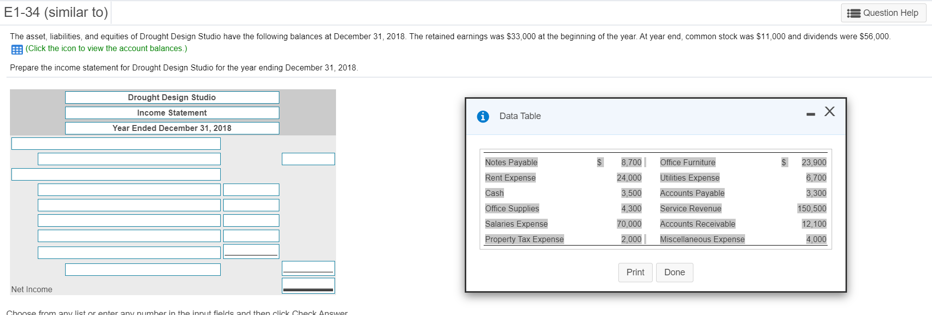 E1 34 Similar To S Question Help The Asset Chegg Com