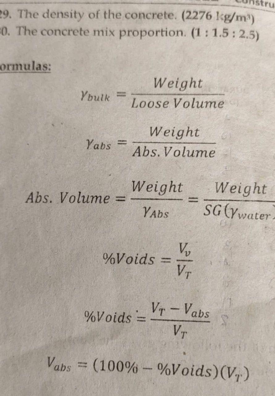 Solved Situation 8 Airentrained concrete is specified in