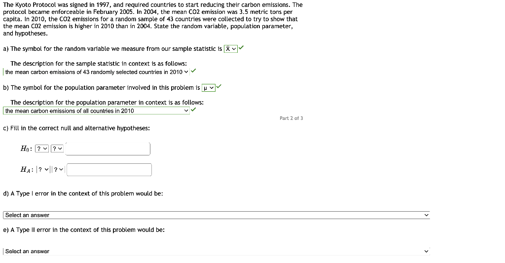 Solved The Kyoto Protocol was signed in 1997, and required | Chegg.com