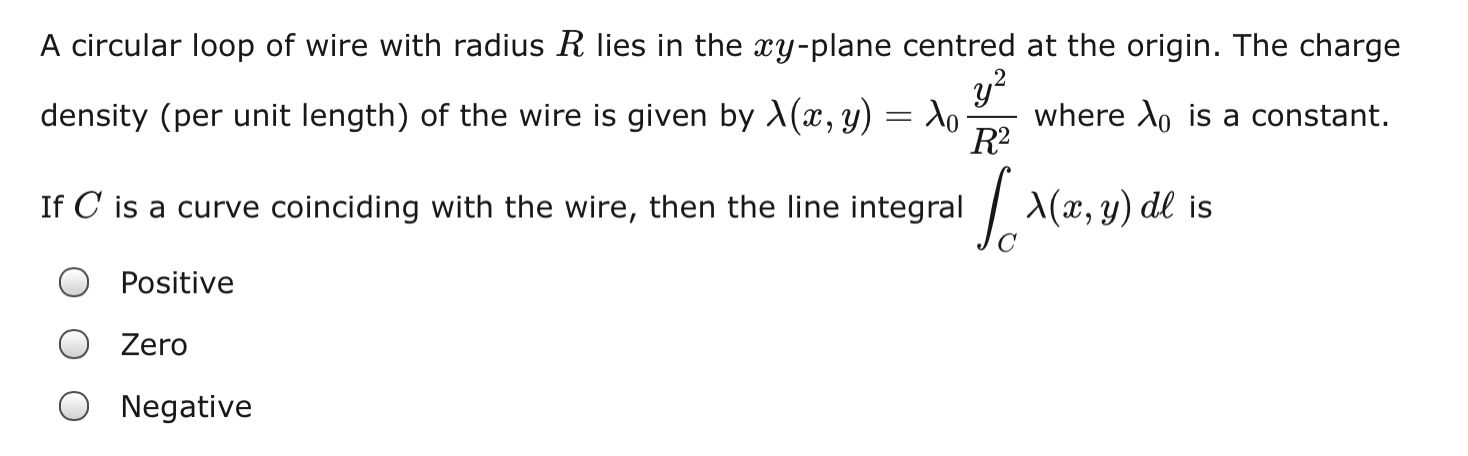 Solved A circular loop of wire with radius R lies in the | Chegg.com