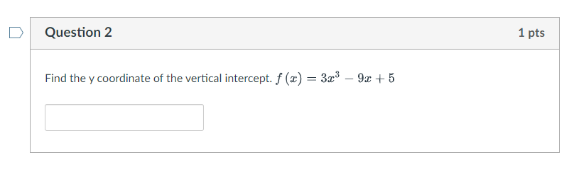 Solved F X 3x3−9x 5