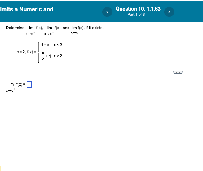 Solved Determine Limx→cfxlimx→c−fx And Limx→cfx If 7227