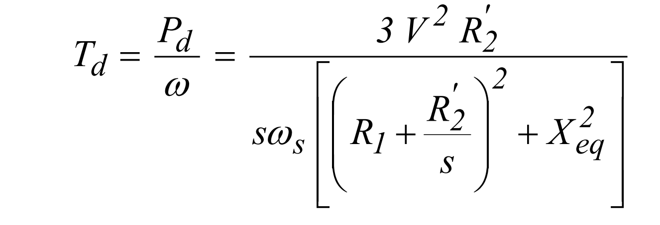 Solved Using the expression for the developed torque, derive | Chegg.com