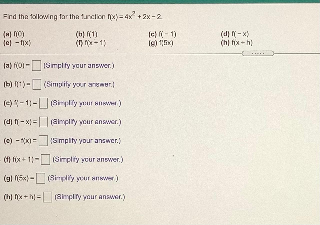 Solved This is a Algebra math question. If you can please | Chegg.com