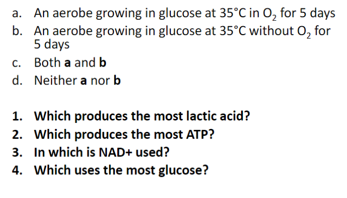 Solved Please answer question 1 with the answer choices a | Chegg.com