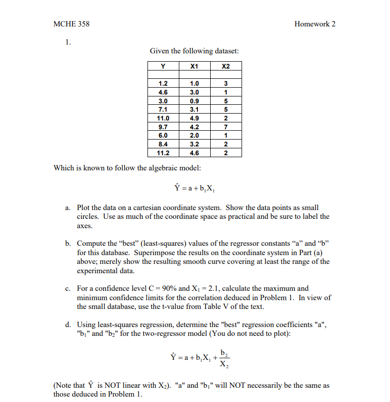 Solved I just need help with part C and D. Please show the | Chegg.com
