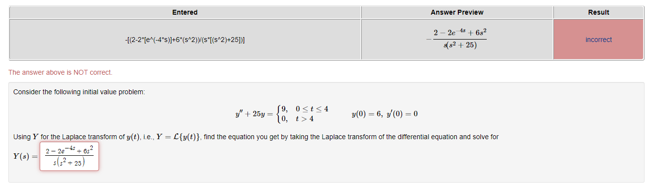 Solved I don't understand why it is incorrect. Please show | Chegg.com