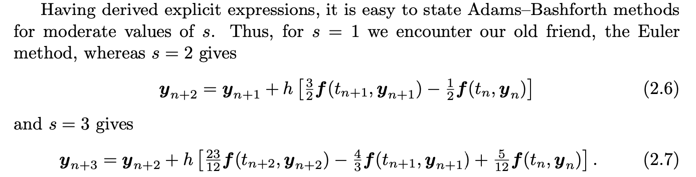Solved 6.1 Find the error constants for the Adams-Bashforth | Chegg.com