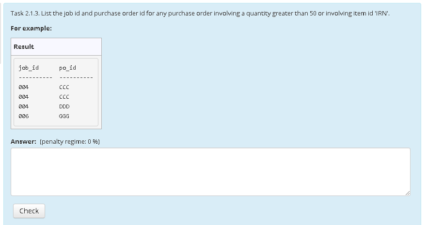 Solved You should write queries to answer the following | Chegg.com
