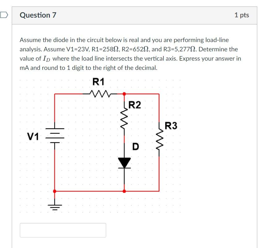 Solved Assume The Diode In The Circuit Below Is Real And You | Chegg.com