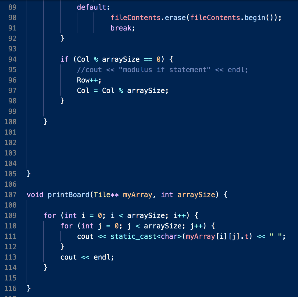 So, I'm supposed to read in a .txt file and create a | Chegg.com