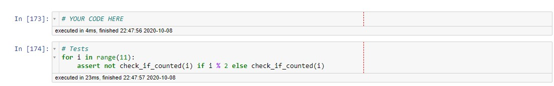 Solved I would like to know the solutions for #YOUR CODE | Chegg.com
