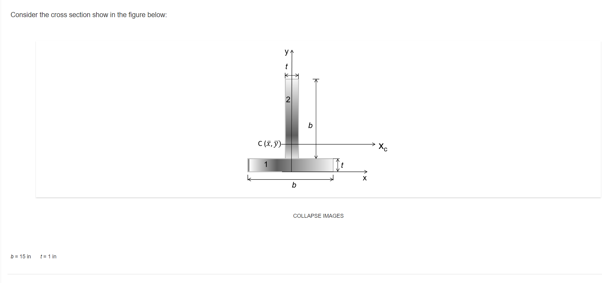 Solved Consider the cross section show in the figure below: | Chegg.com