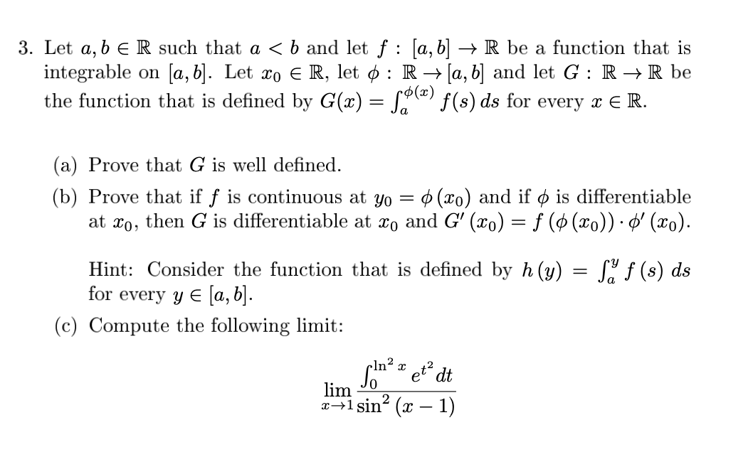 Solved : 3. Let A, B E R Such That A