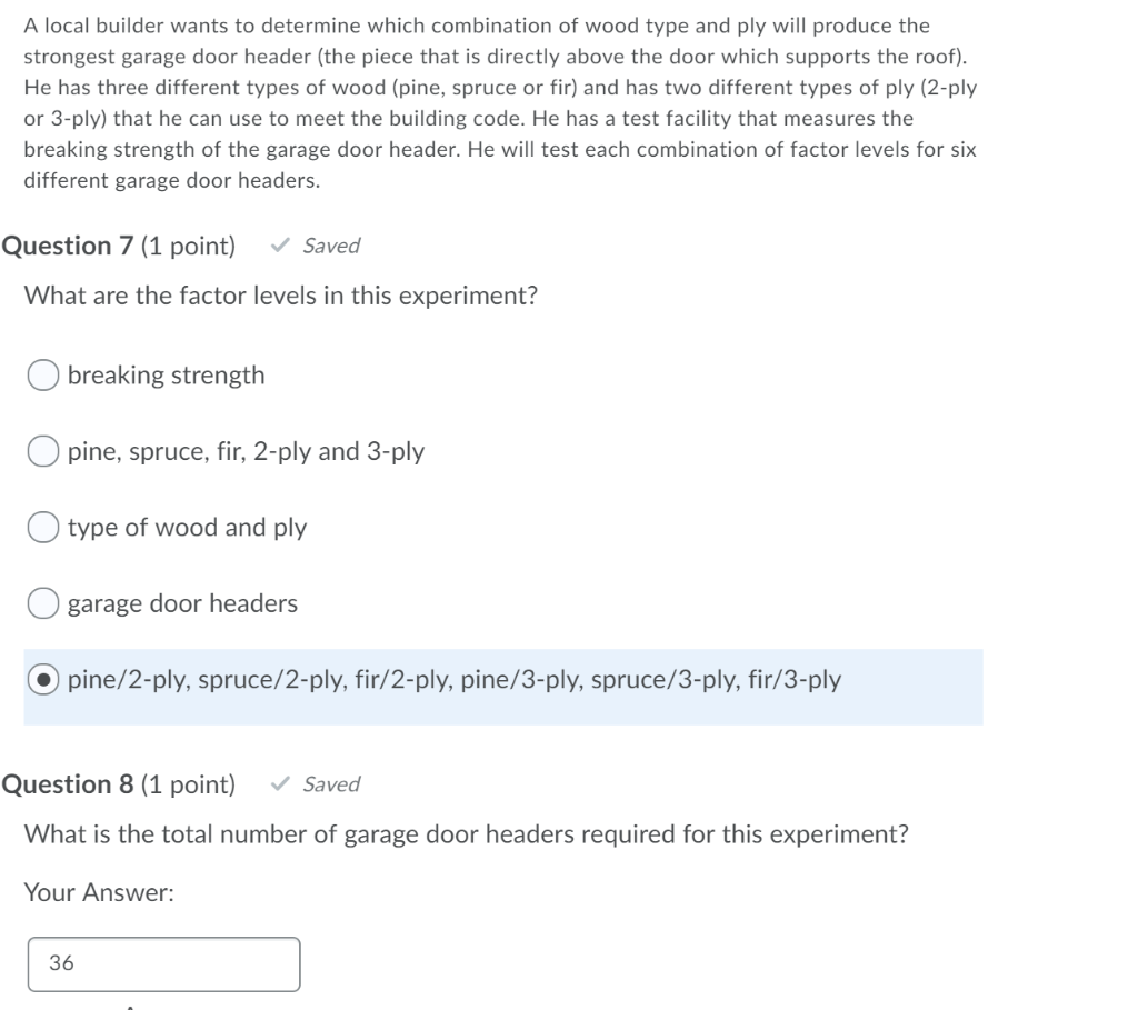 Solved A Local Builder Wants To Determine Which Combinati