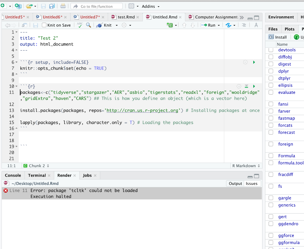 Solved Does anyone know why I get this error when trying to | Chegg.com
