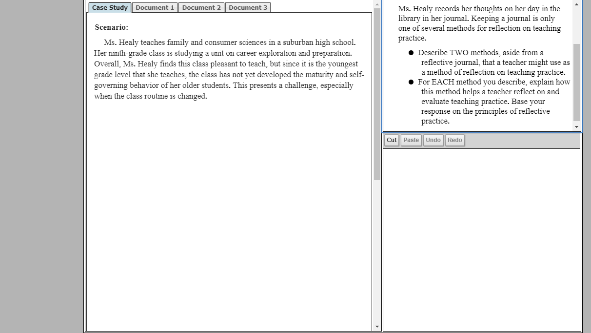 Solved Case Study Document 1 Document 2 Document 3 Scenario: | Chegg.com