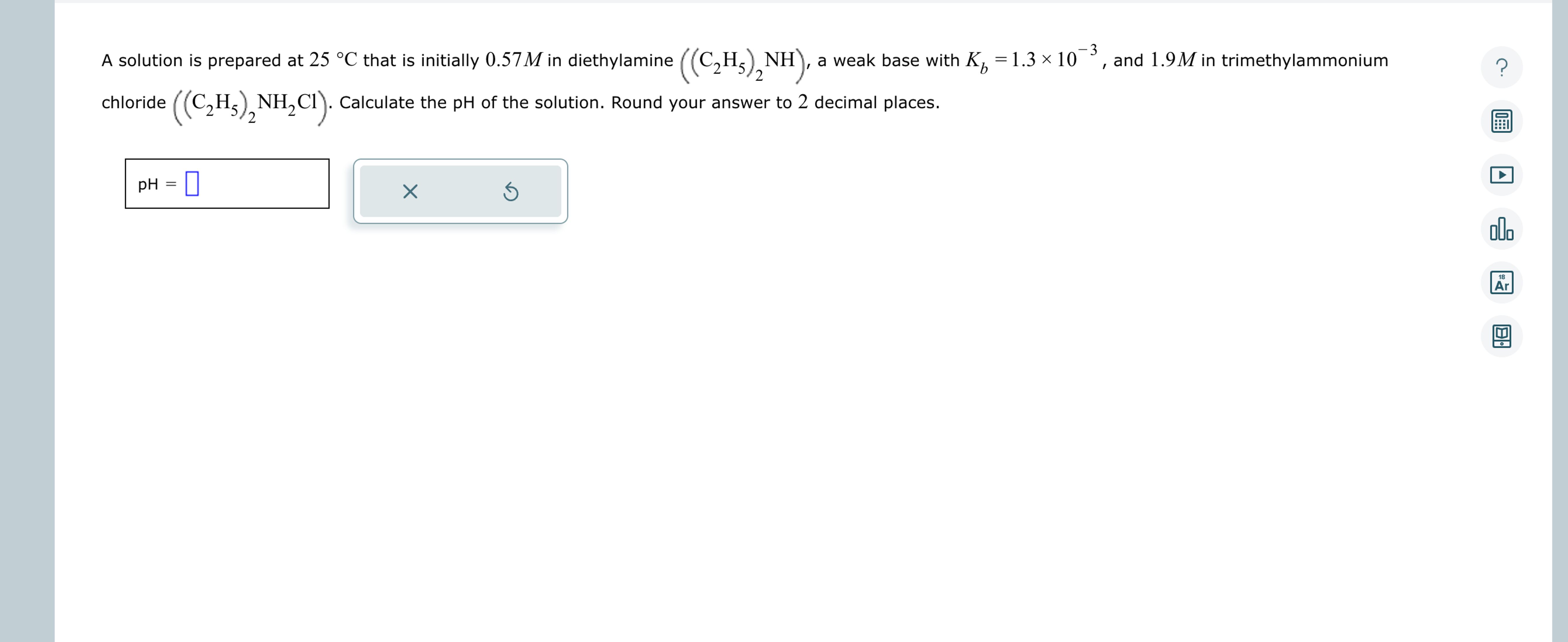 Solved A Solution Is Prepared At 25°C ﻿that Is Initially | Chegg.com