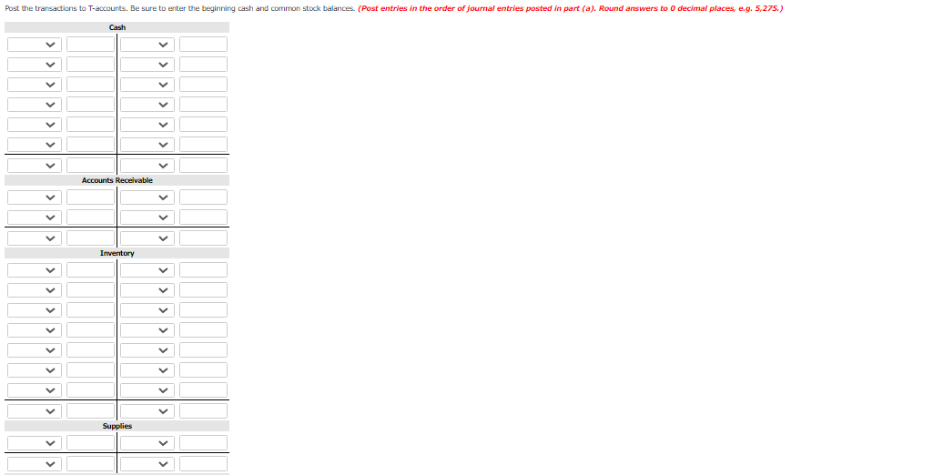 Solved Problem 501A Crane Hardware Store completed the