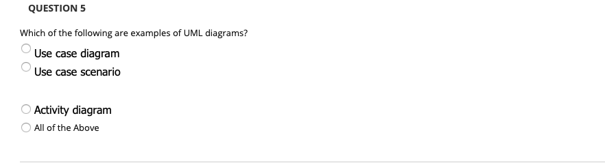 Solved Question 5 Which Of The Following Are Examples Of Chegg Com