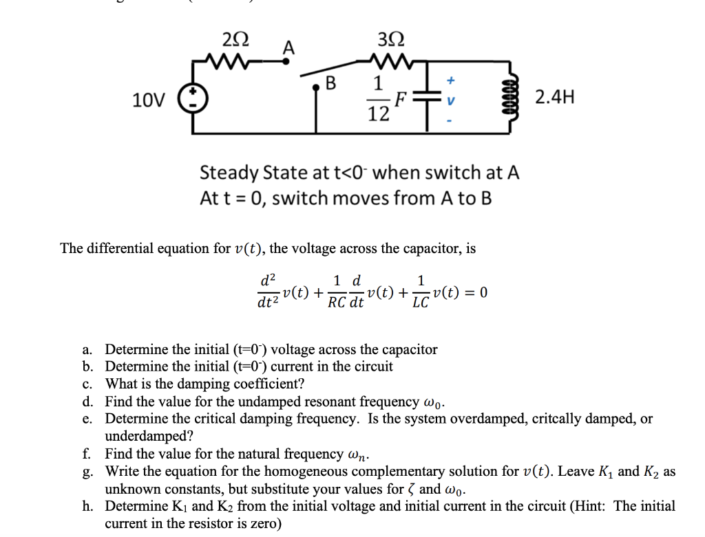 Solved Steady State at t