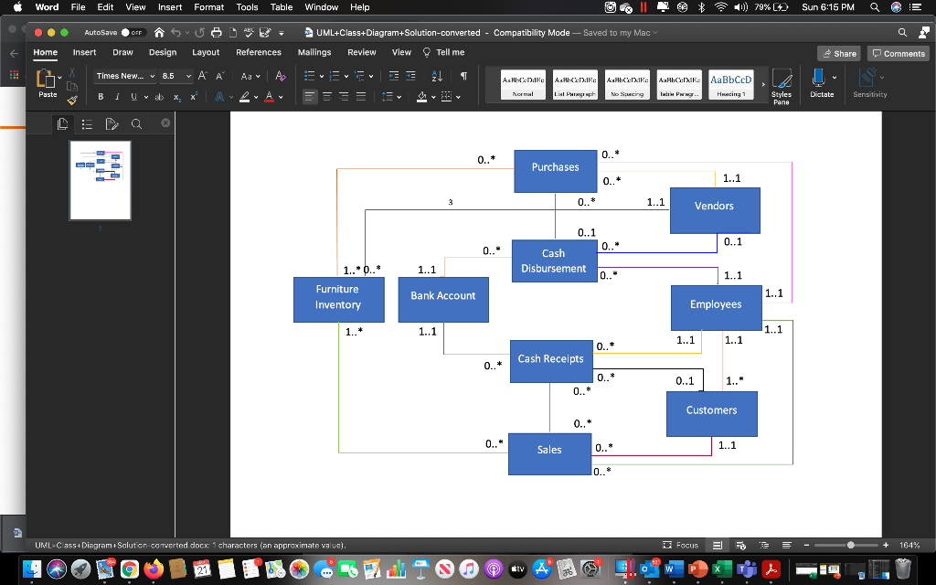 Solved Based on the receipt, devise a class diagram with