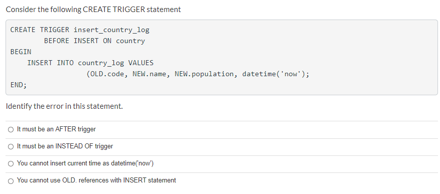 solved-consider-the-following-create-trigger-statement-chegg