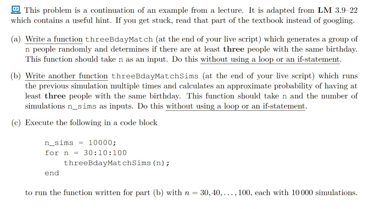 Solved This Problem Is A Continuation Of An Example From A | Chegg.com