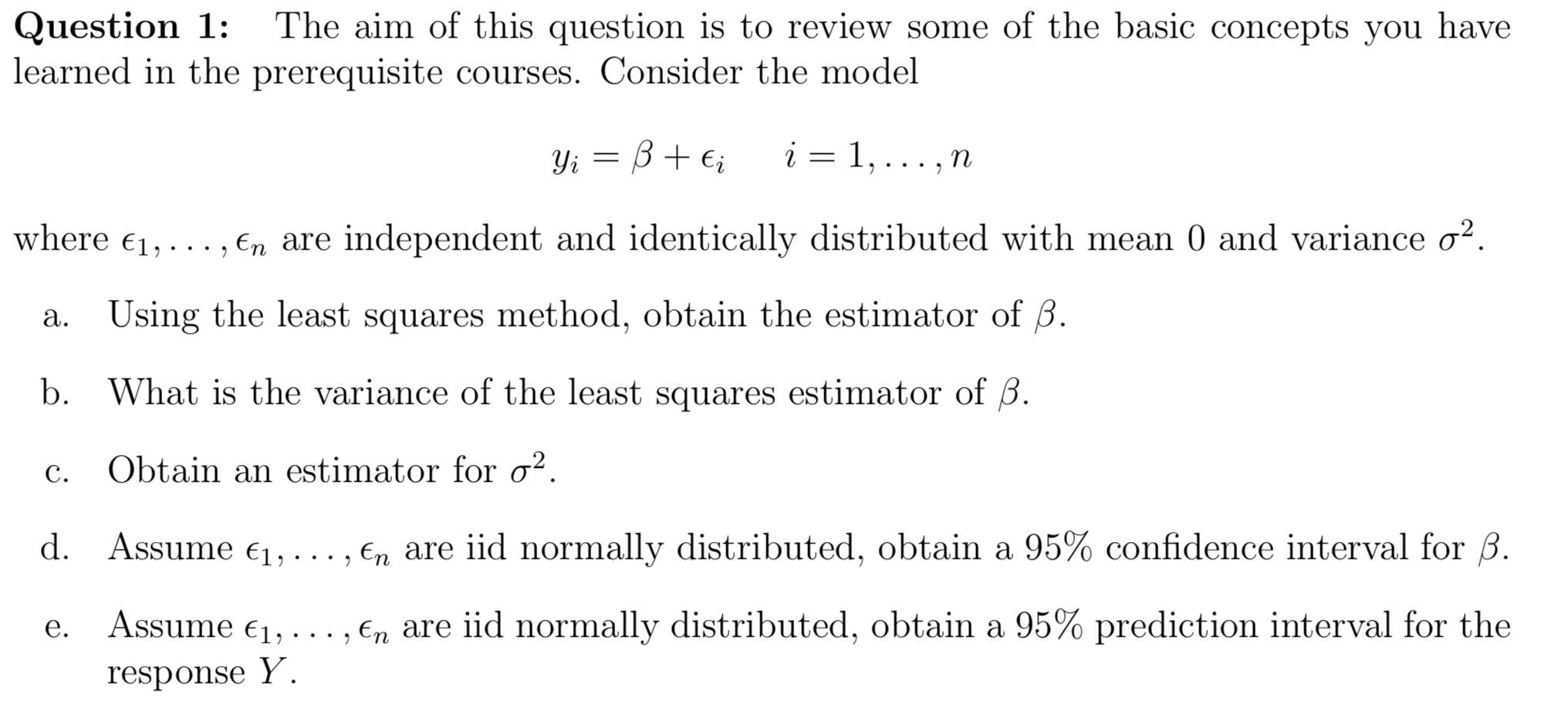 Question 1 The Aim Of This Question Is To Review Chegg Com