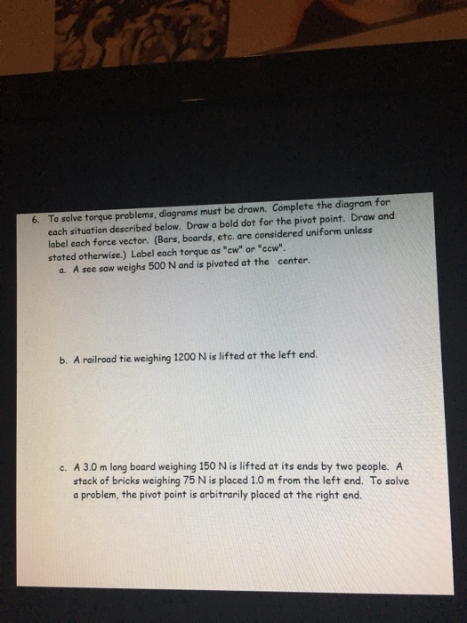 Please show answers step by step I don’t know how to | Chegg.com
