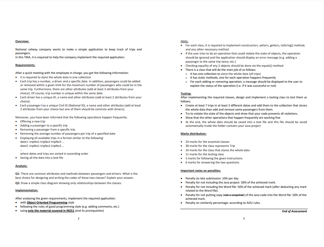 Solved please solve by object oriented java i need 5 | Chegg.com