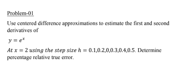 Solved Solve the problem using these codes, Central | Chegg.com