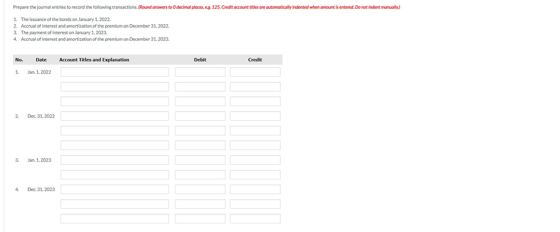 Solved Prepare the journal entries to record the following | Chegg.com