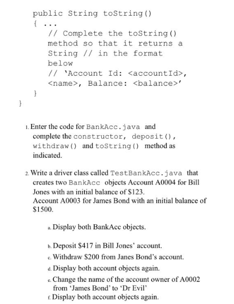 Solved You are given below a skeleton class to represent a | Chegg.com