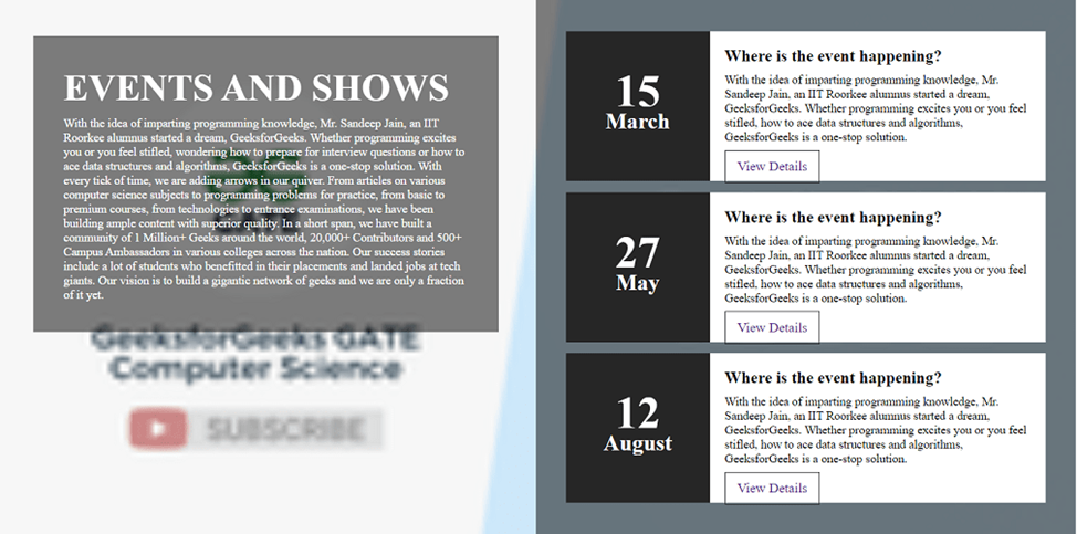 Solved Write the full html and css code that gives the same | Chegg.com