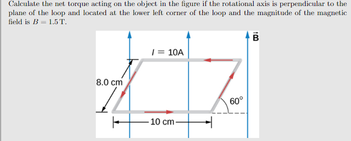 Solved Calculate the net torque acting on the object in the | Chegg.com