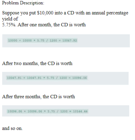 if i put $1000 in a cd for 5 years