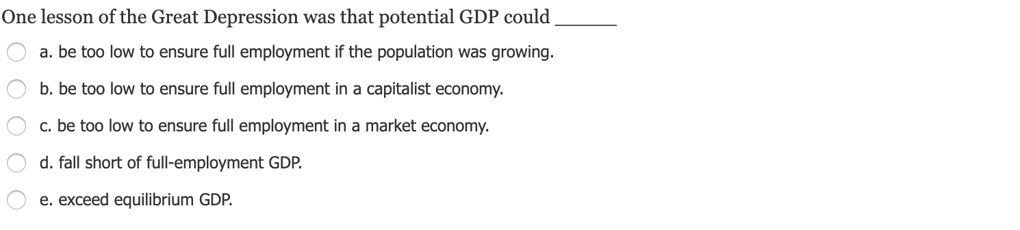 solved-one-lesson-of-the-great-depression-was-that-potential-chegg