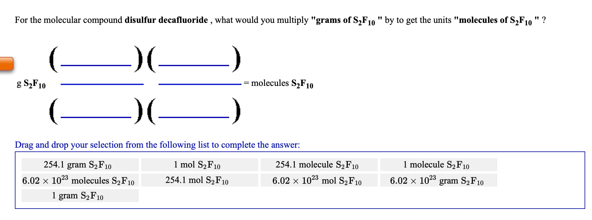 solved-for-the-molecular-compound-disulfur-decafluoride-chegg