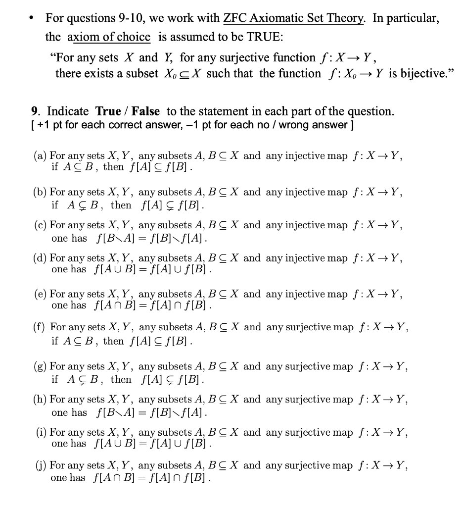 Solved Please Help To Solve This Question Answer True F Chegg Com