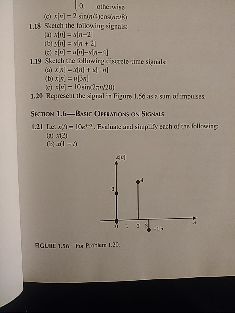 Solved Hi I Asked A Question About Discrete Signals But Chegg Com