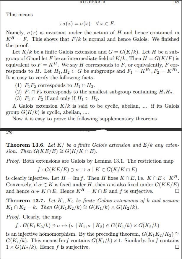 Problem 17 14 10 Let K Galois And Find G K Q Chegg Com