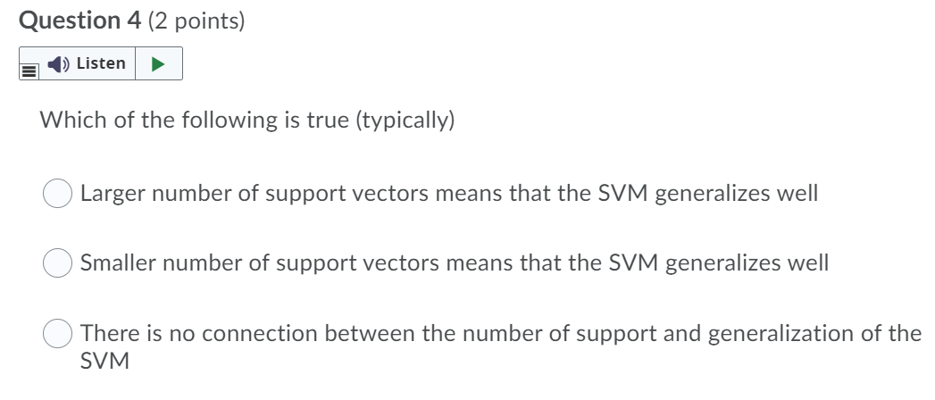 Solved Question 1 (2 Points) 1) Listen Maximizing The | Chegg.com