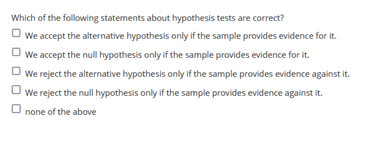 which of the following statements best describe a hypothesis